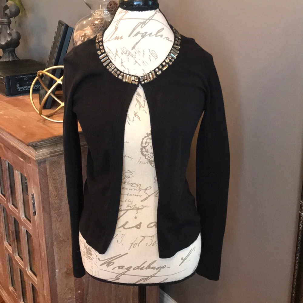 🖤🖤LOFT Jewel Cardi
